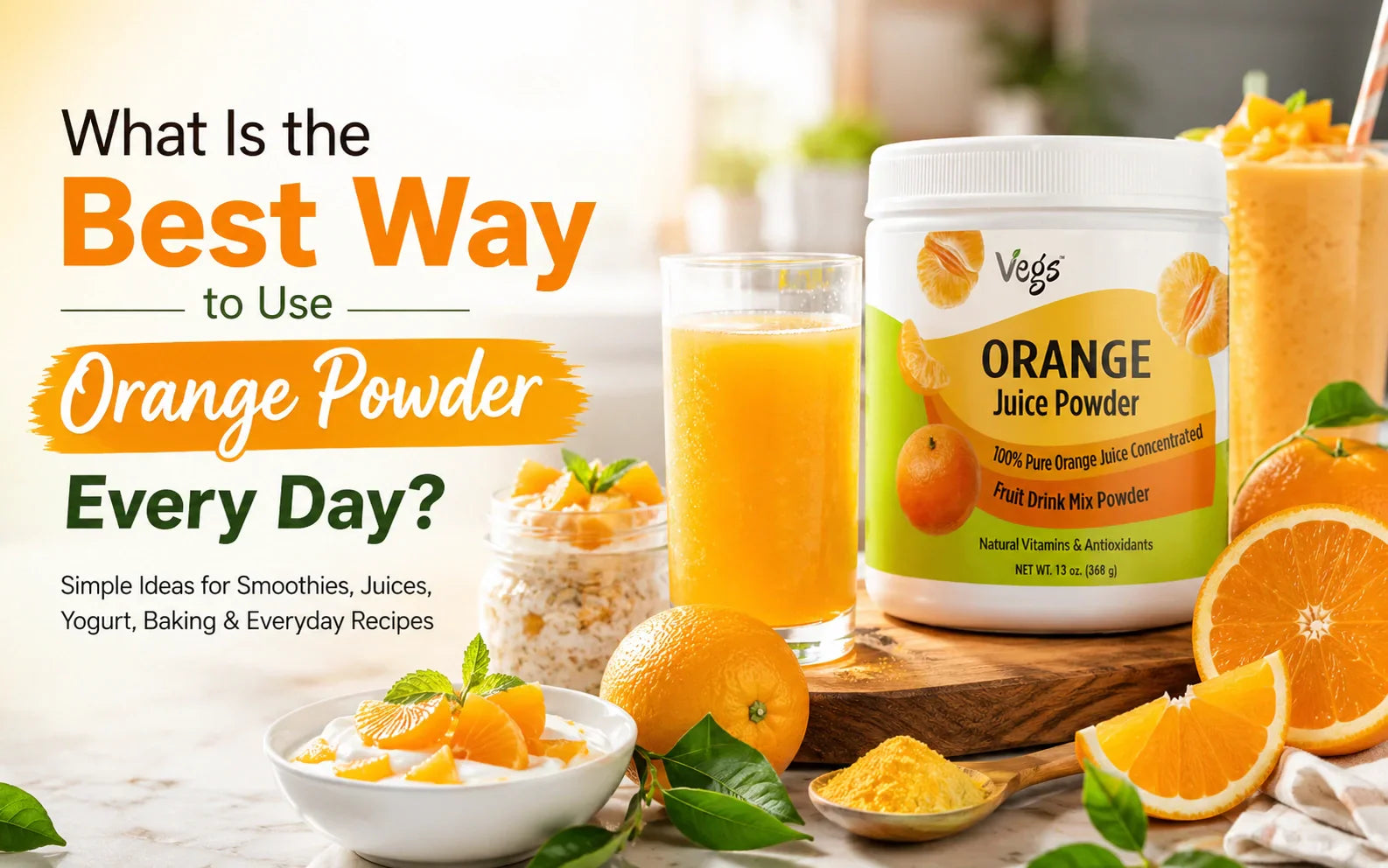 Organic Orange powder
