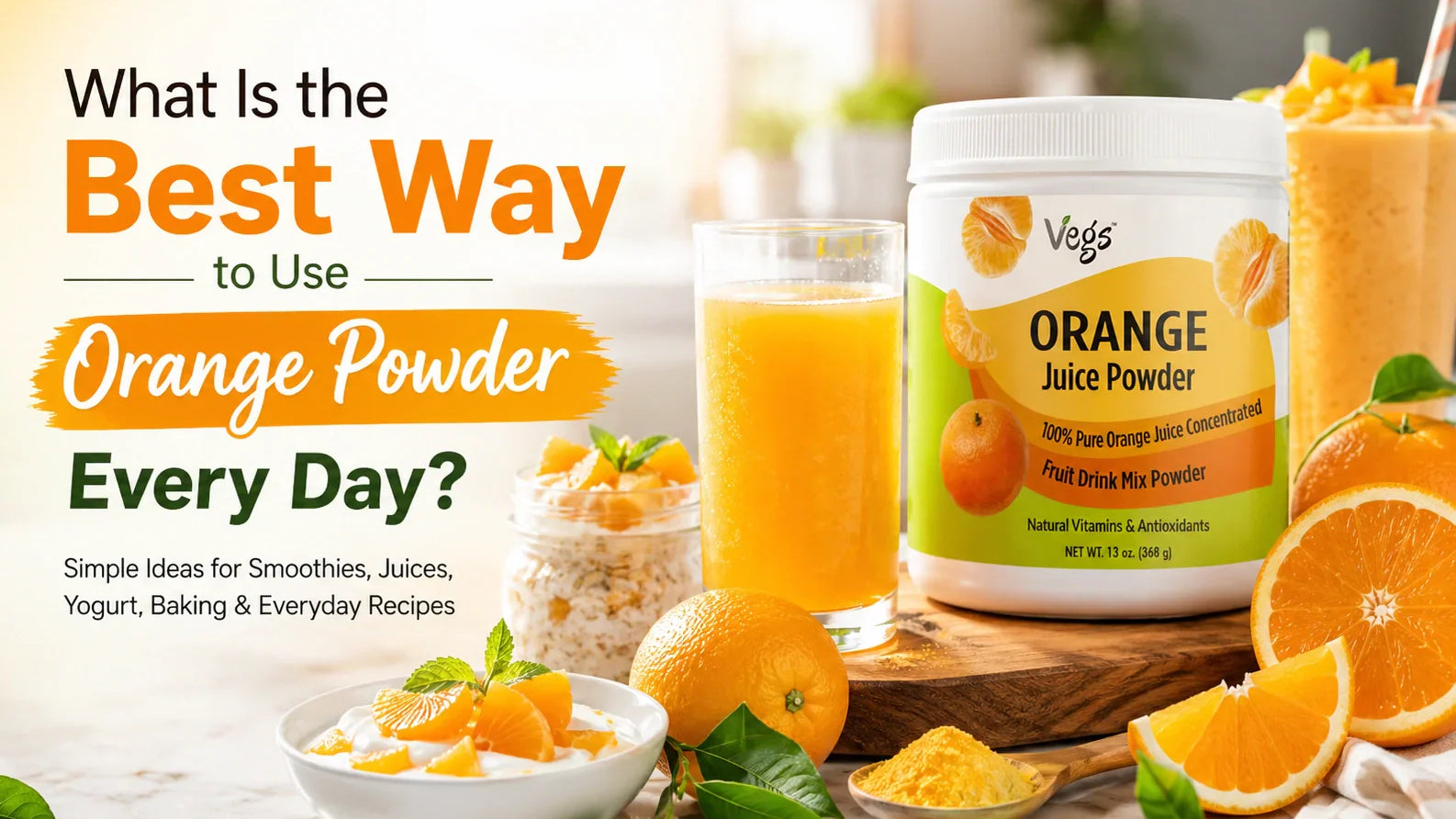 Organic Orange powder