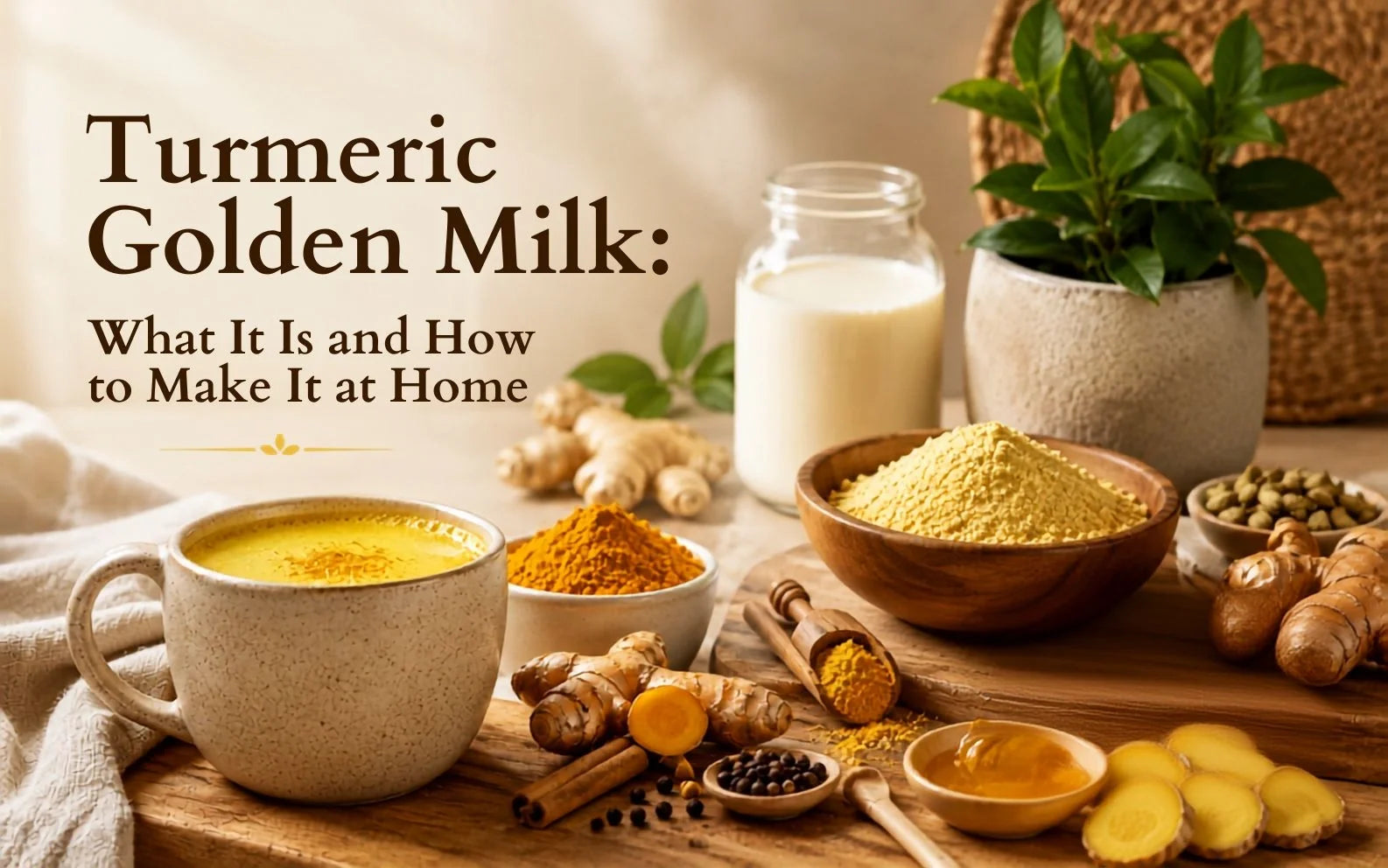 Turmeric Golden Milk: What It Is and How to Make It at Home