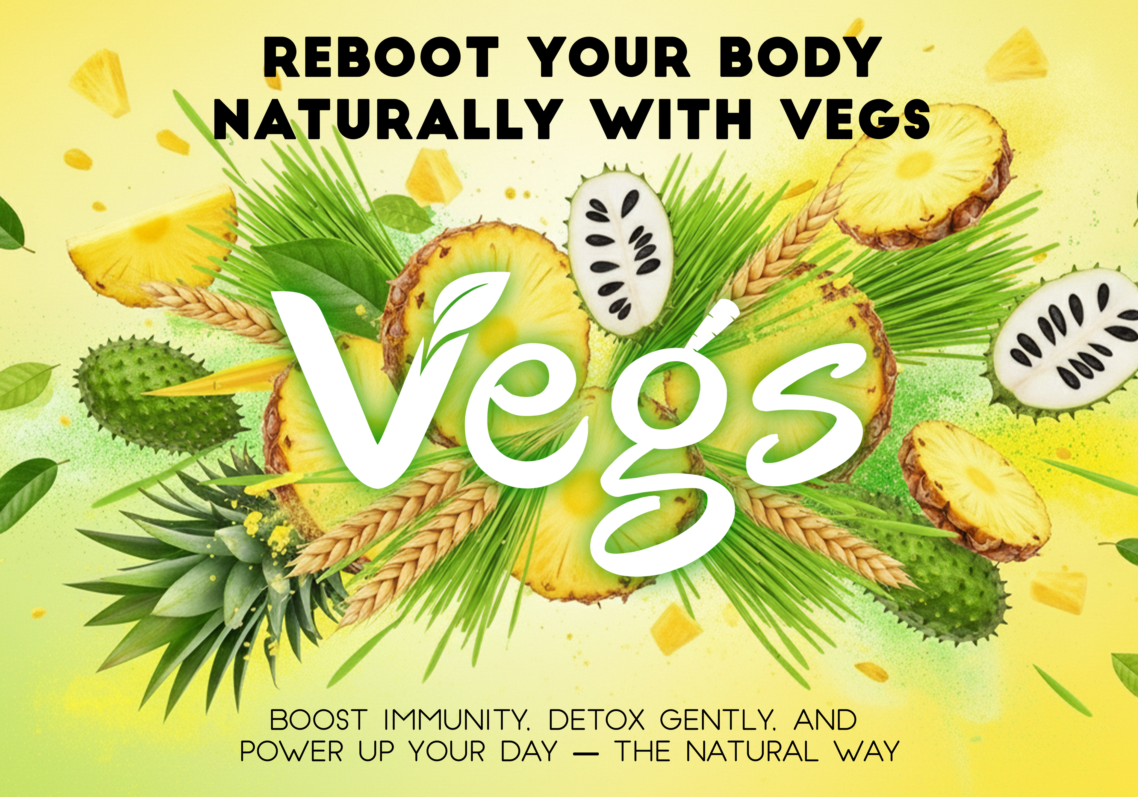 Reboot Your Body Naturally with Vegs