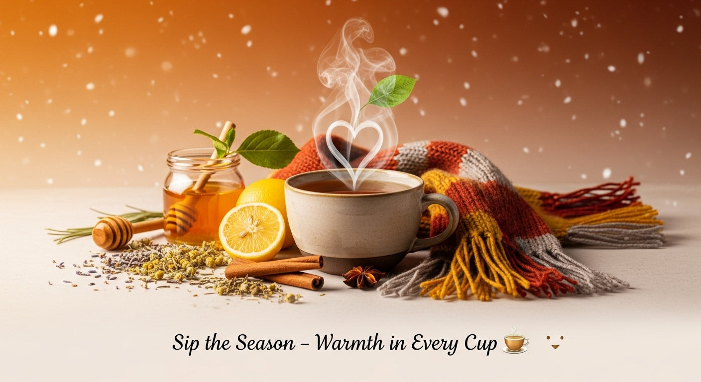 Winter Wellness Drinks: Stay Warm and Energized  with Herbal Teas