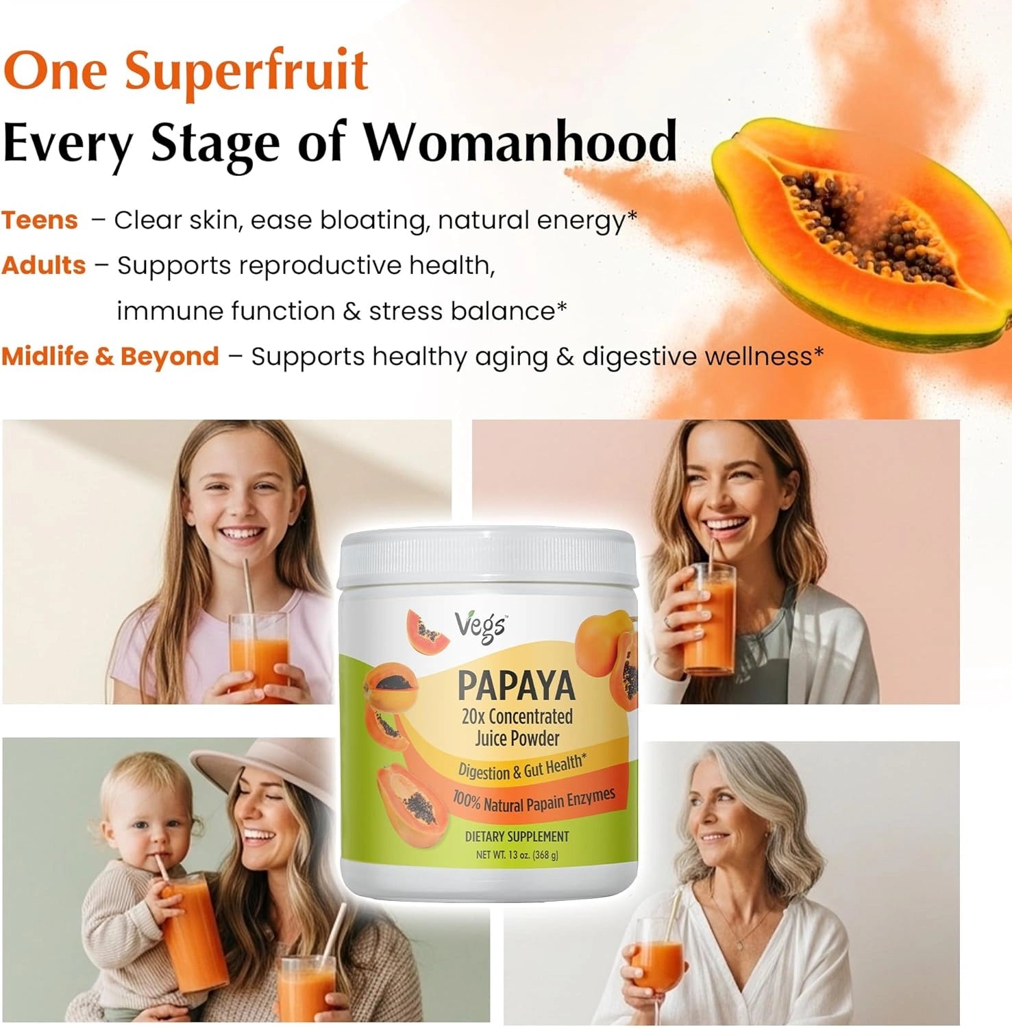 Papaya Juice Powder
