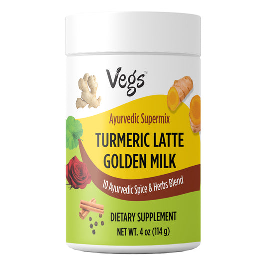 Ayurvedic Spice Turmeric Latte Golden Milk