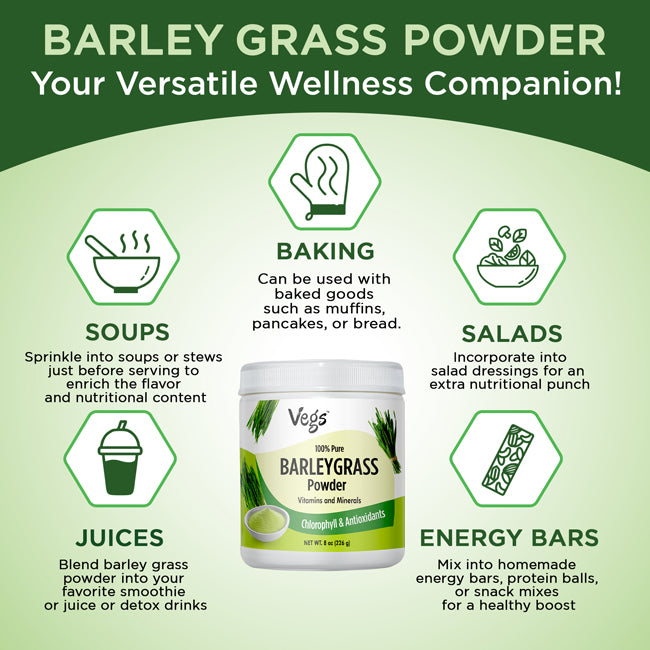 Barley grass powder