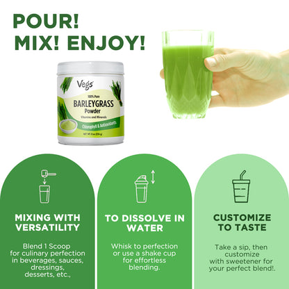 Barley grass powder