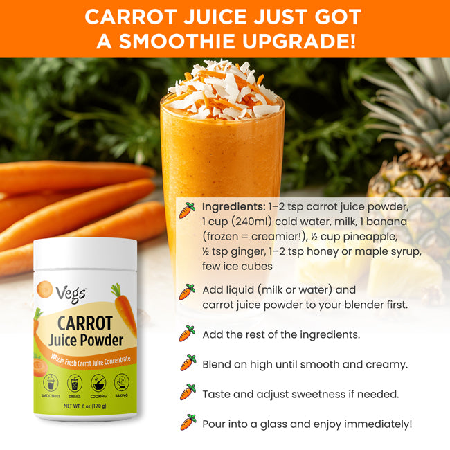 Carrot Juice Powder