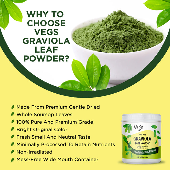 Graviola leaf powder