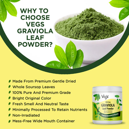 Graviola leaf powder