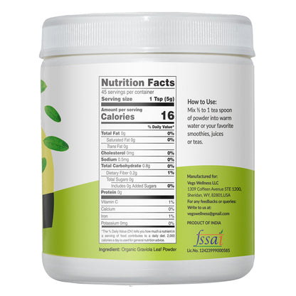 Graviola leaf powder