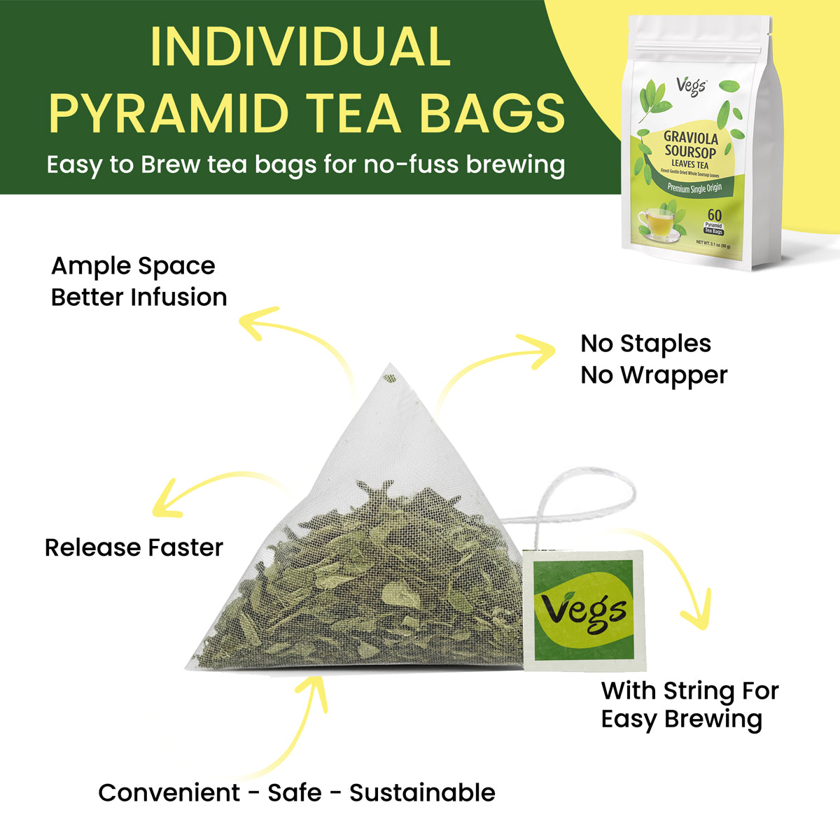 Graviola Soursop Tea Bags