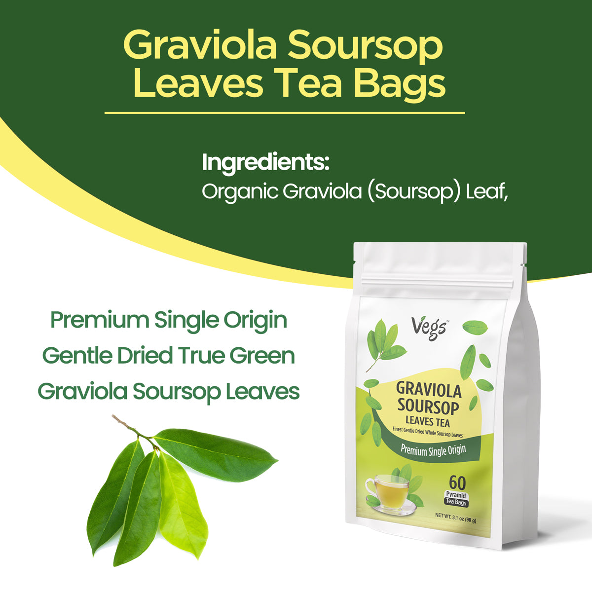 Graviola Soursop Tea Bags