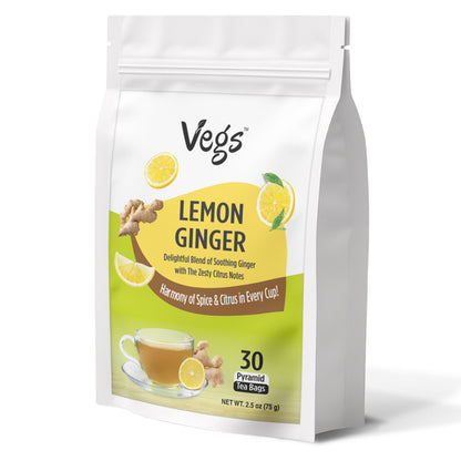 Lemon Ginger Tea Bags