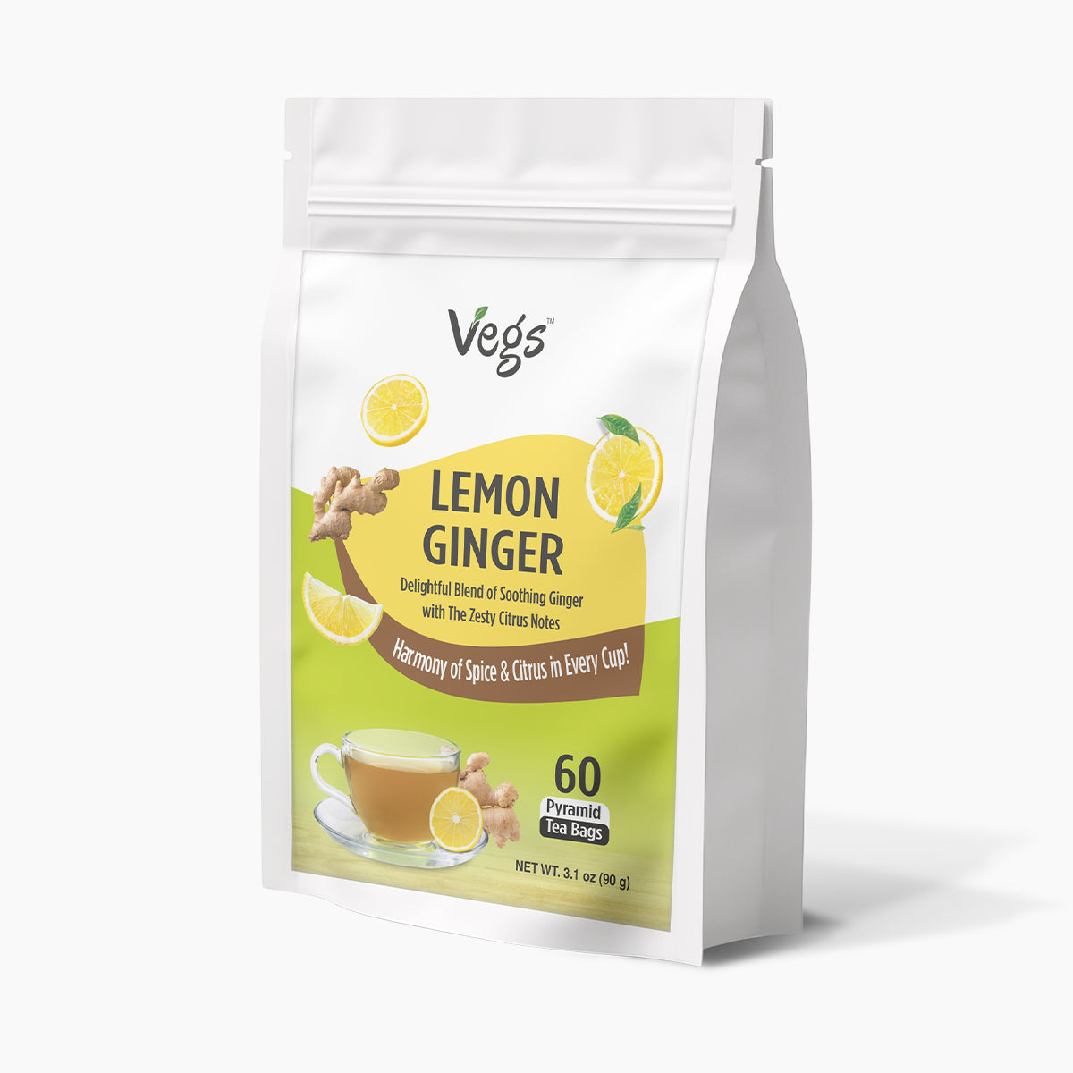 Lemon Ginger Tea Bags