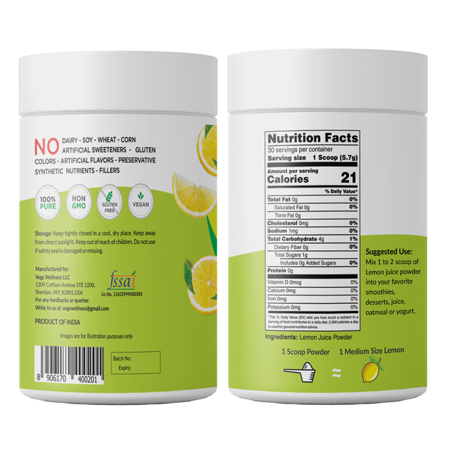 Lemon Juice Powder