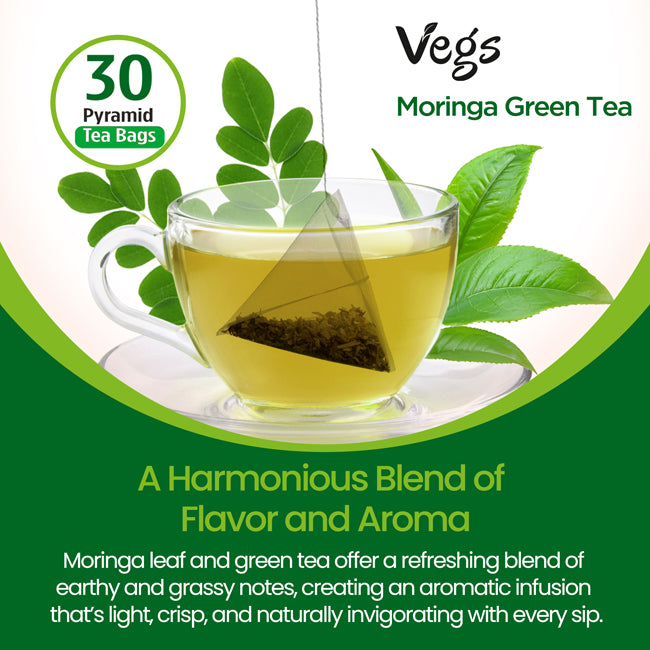 Moringa Green Tea Bags