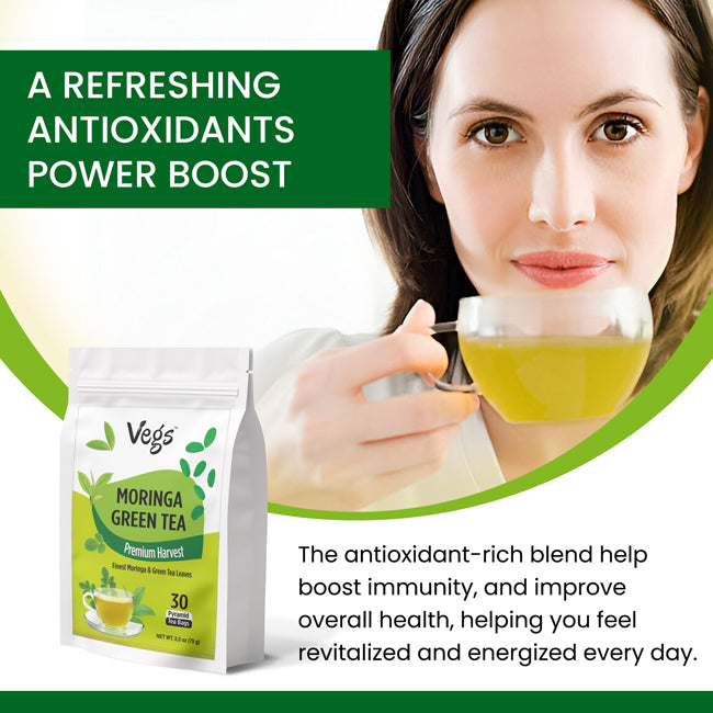 Moringa Green Tea Bags