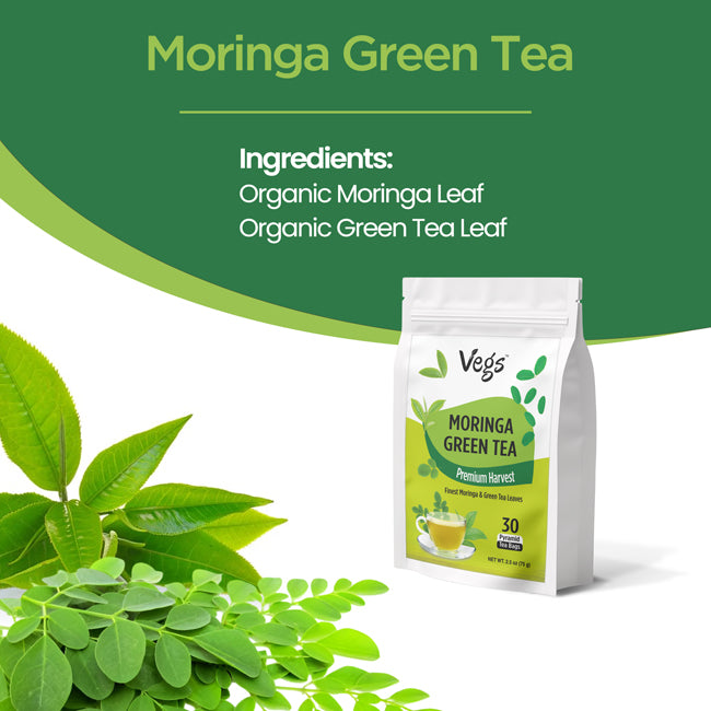 Moringa Green Tea Bags