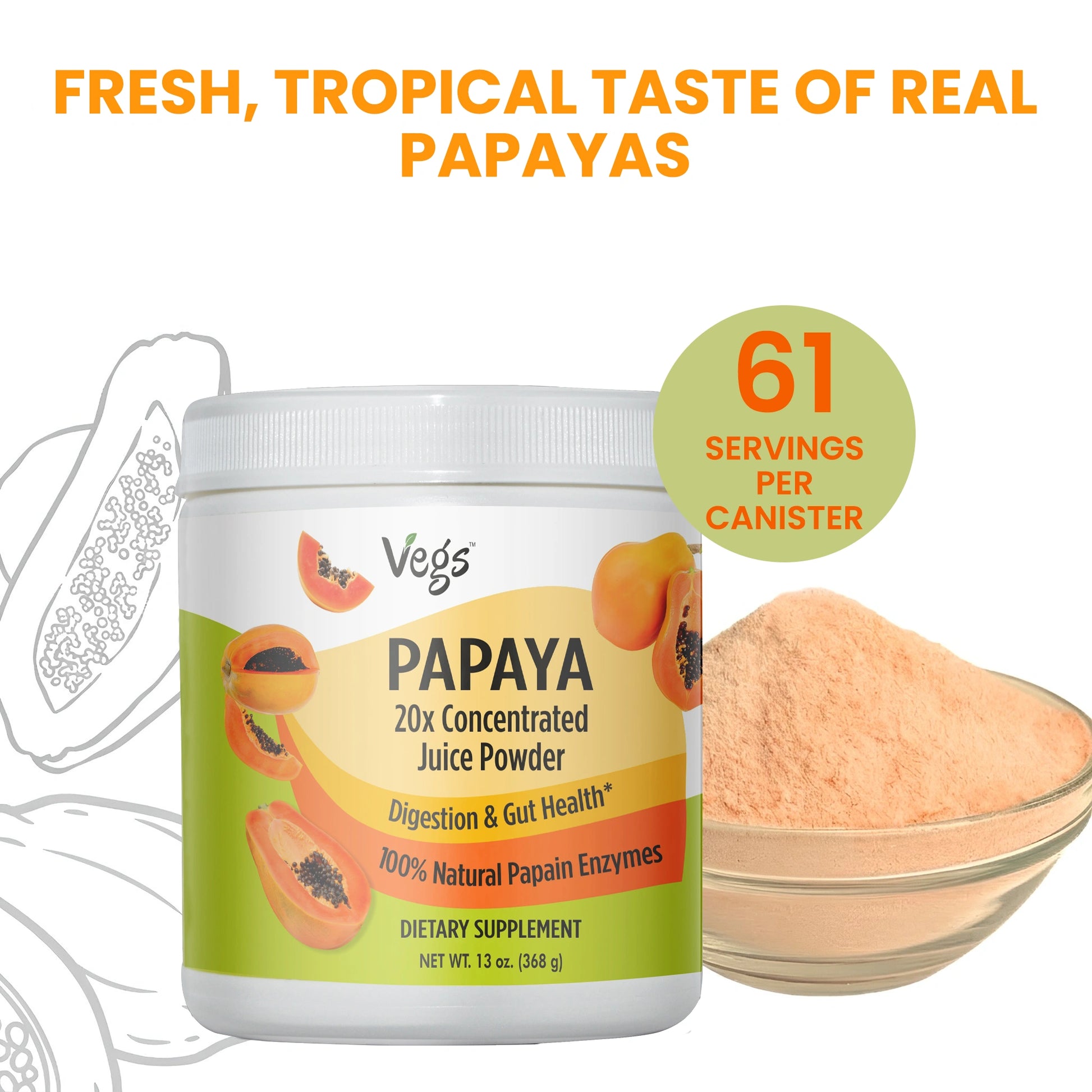 Papaya Juice Powder