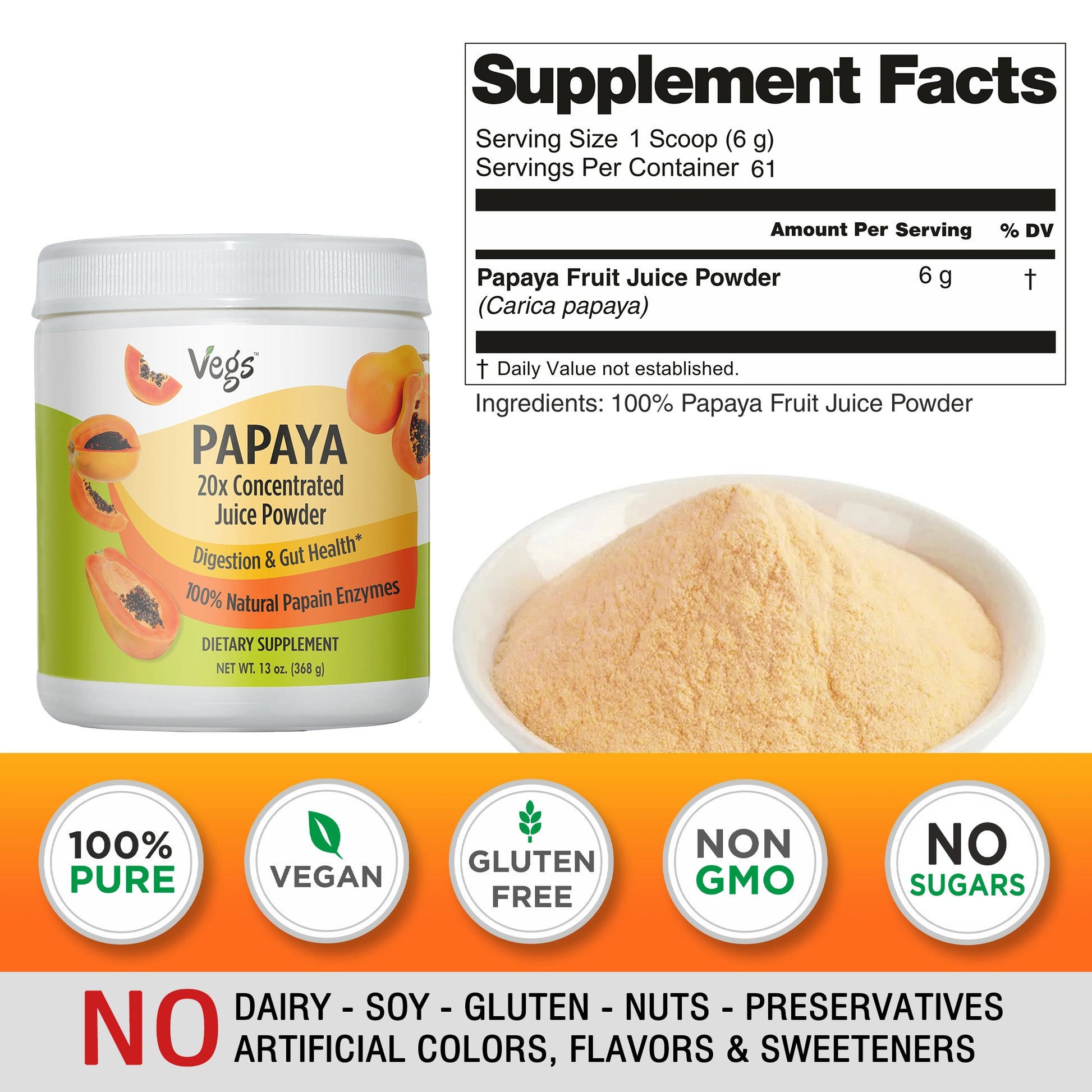 Papaya Juice Powder