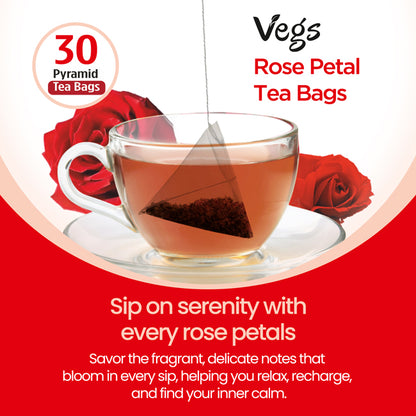 Rose Petals Tea Bags