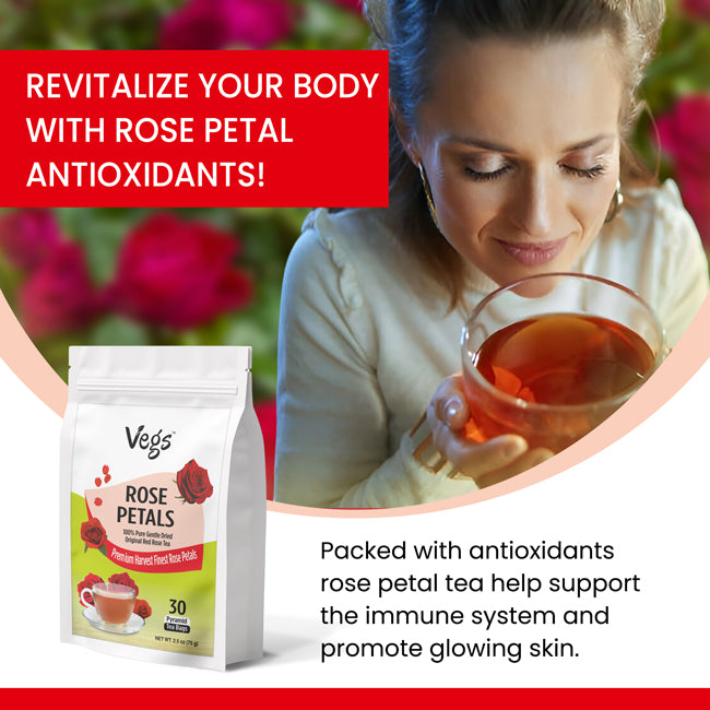 Rose Petals Tea Bags