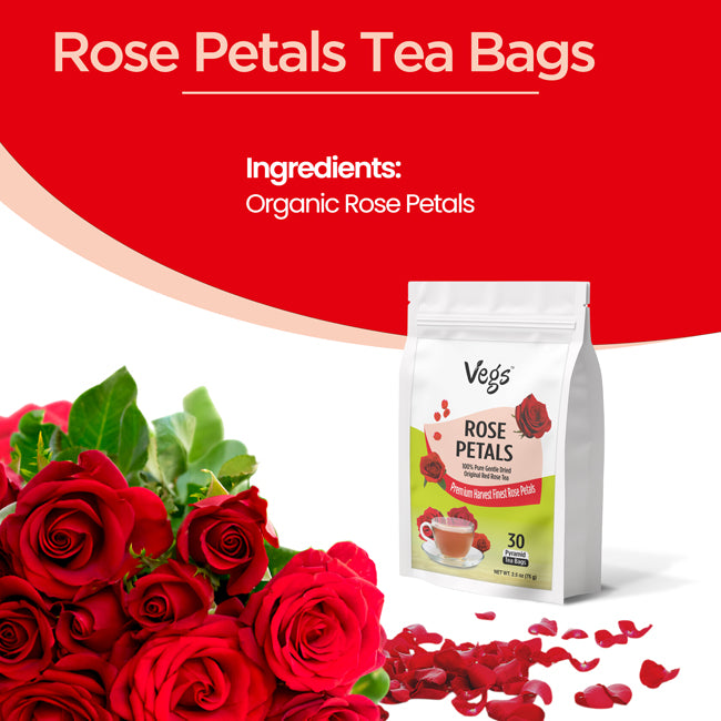 Rose Petals Tea Bags