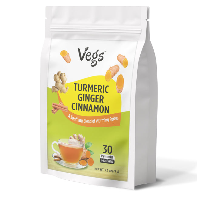 Turmeric Ginger Cinnamon Tea Bags