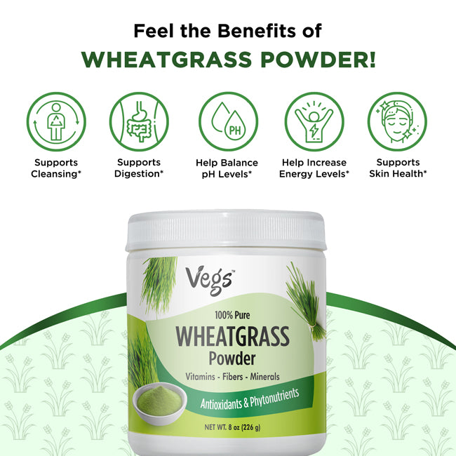 Wheatgrass powder