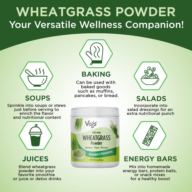 Wheatgrass powder