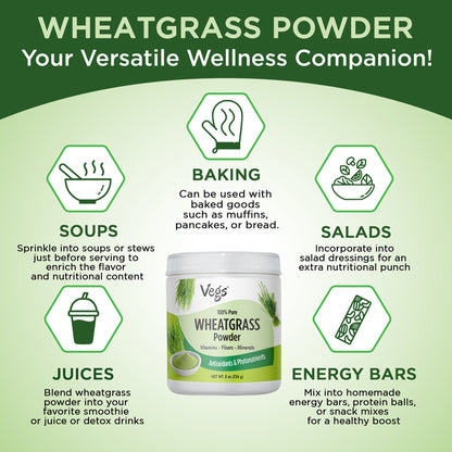 Wheatgrass powder
