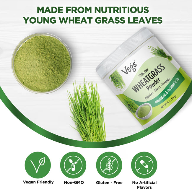 Wheatgrass powder