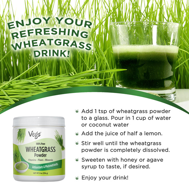 Wheatgrass powder
