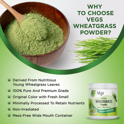 Wheatgrass powder
