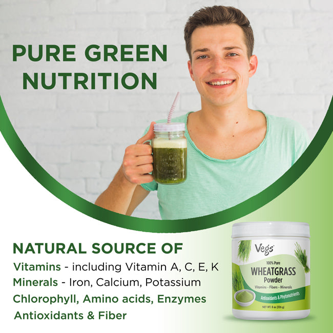 Wheatgrass powder